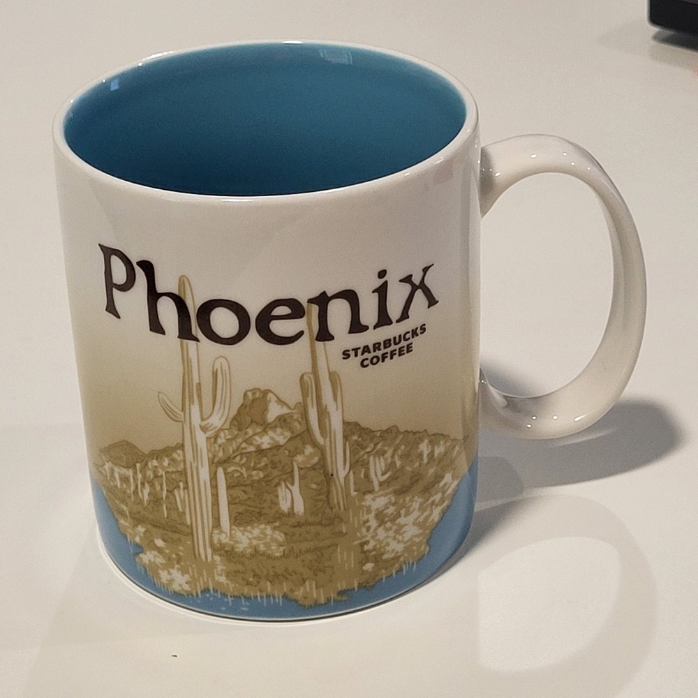 Starbucks Phoenix Arizona Desert Cup Coffee Tea Mug Collector Icon Series 16oz